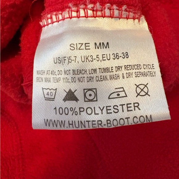 Hunter Boot Fleece Inserts - Size 5-7 (US) - Picture 3 of 3